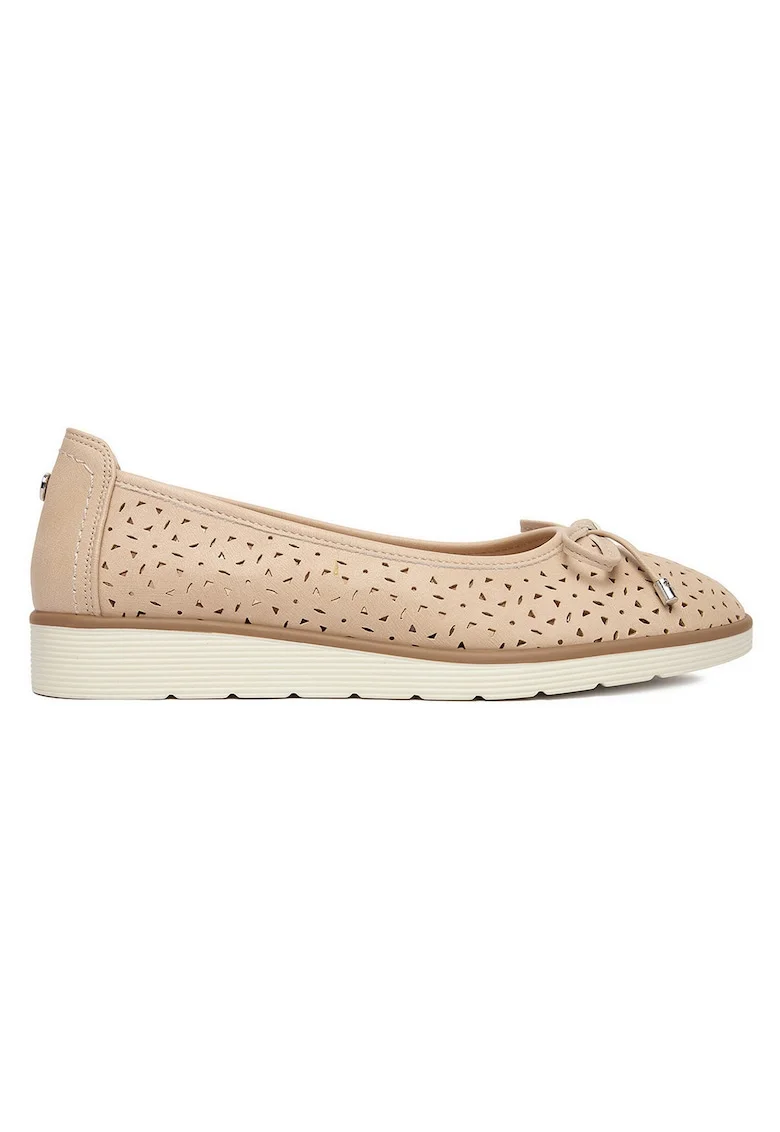 Balerini  roz, textil, Roz