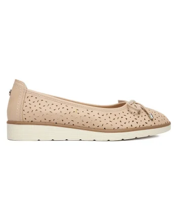 Balerini  roz, textil, Roz