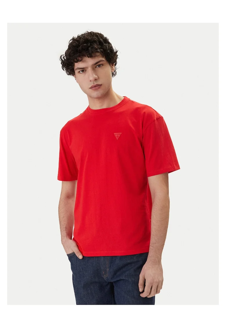 Tricou barbati  bumbac, rosu