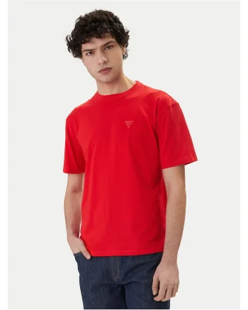Tricou barbati  bumbac, rosu