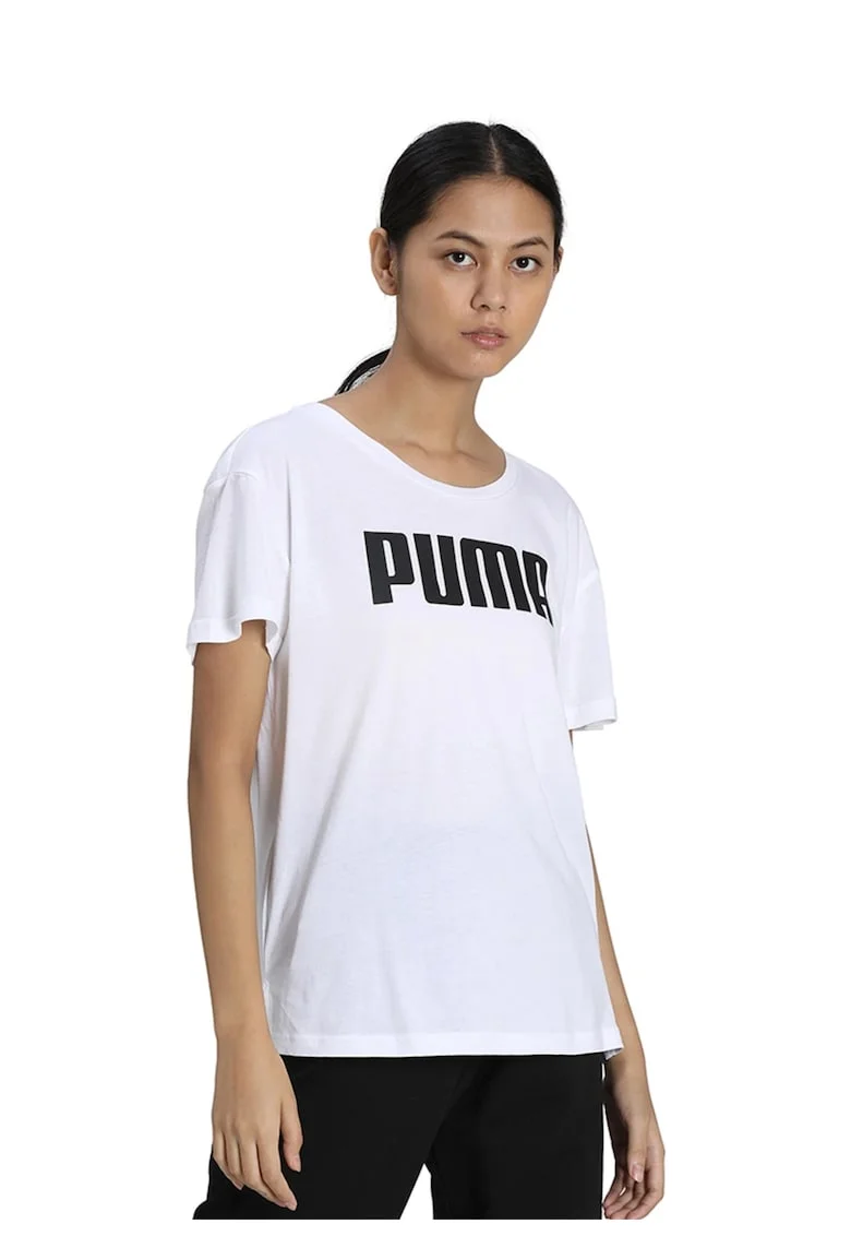 ESS Logo Relaxed Tricou Alb (688311-02) Femei -