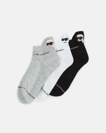 IKON Sosete (3P) (A1M47025972) Negru/Alb/Gri Barbati, Multicolor