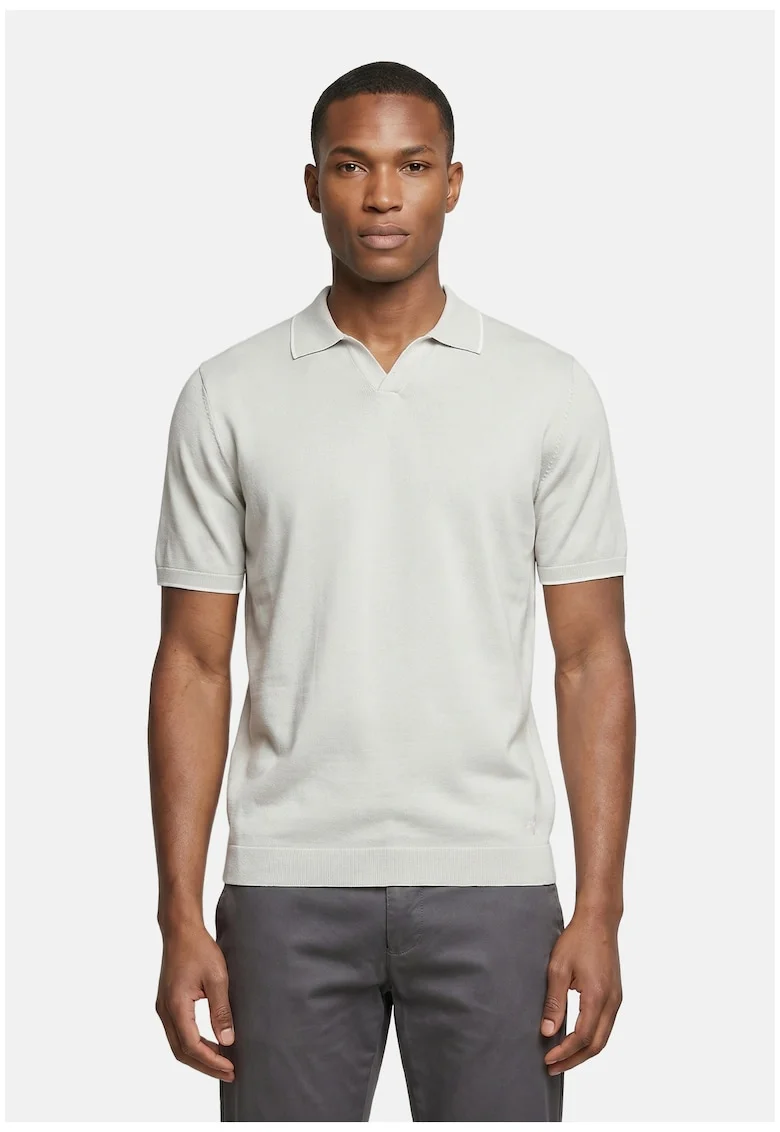 Tricou polo cu croiala regular-fit, Gri deschis