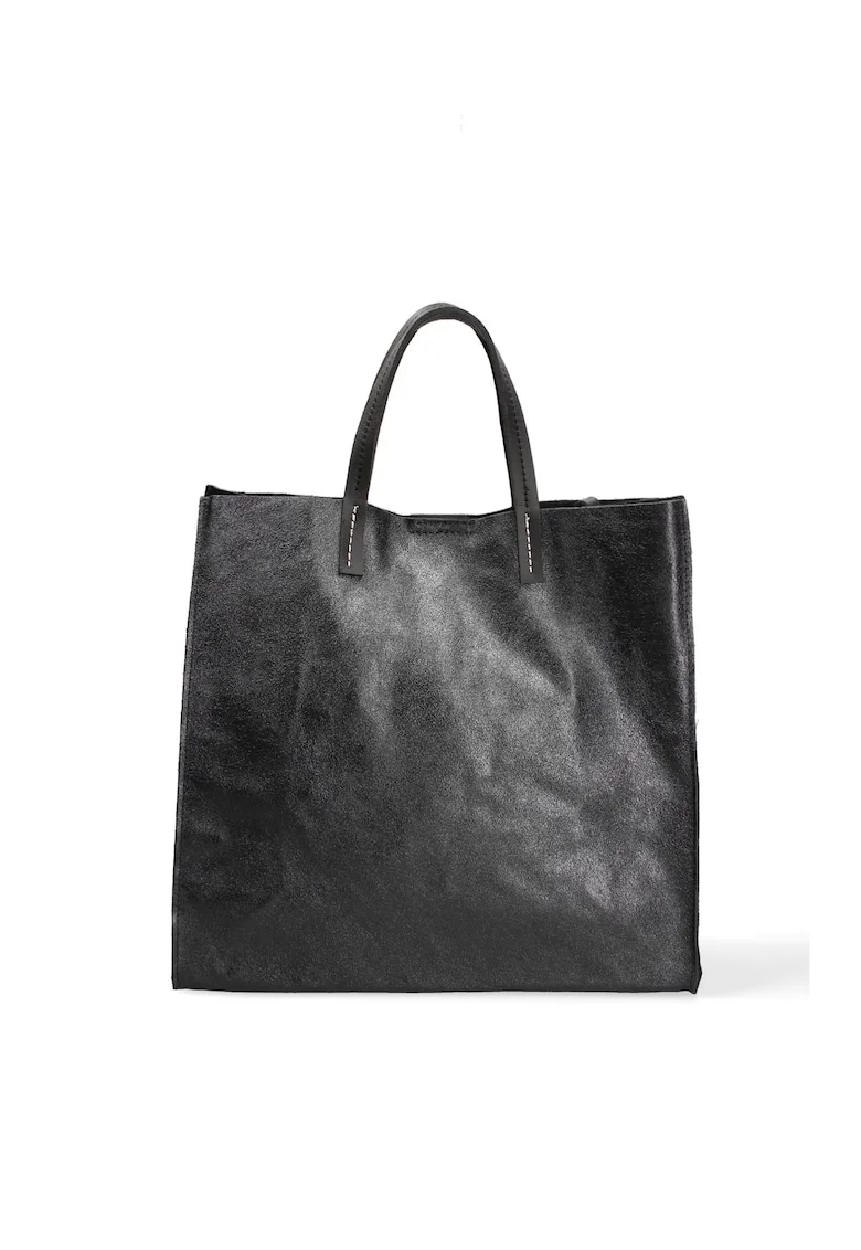 Geanta tote din piele cu etui interior Ereva, Negru