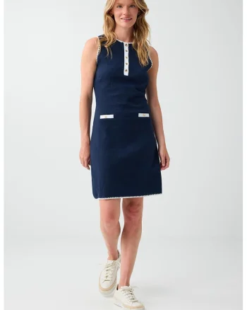 Rochie mini evazata, Albastru ultramarin