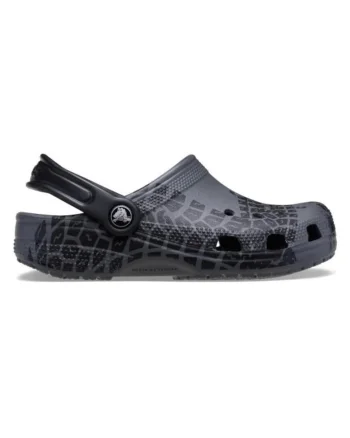 Saboti  Classic Tire Print Clog Kids, Gri