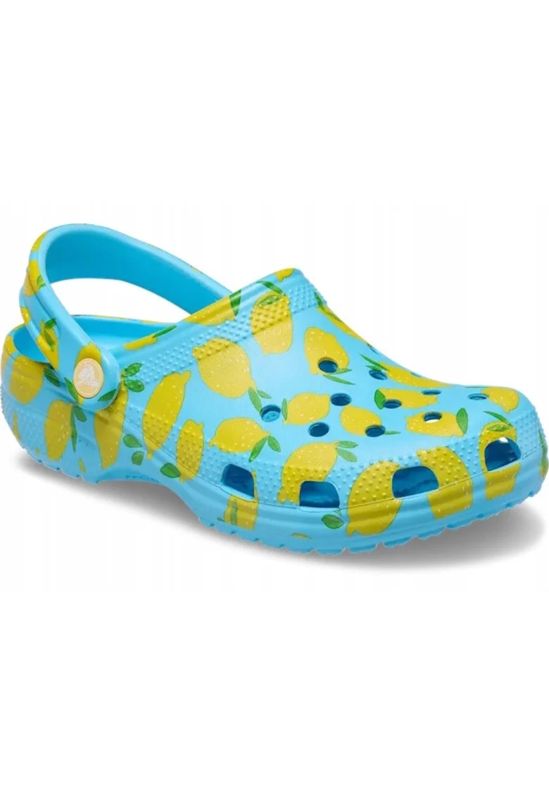 Saboti Femei Croslite, Classic Fresh Fruits 211008 Clog, Albastru, Albastru