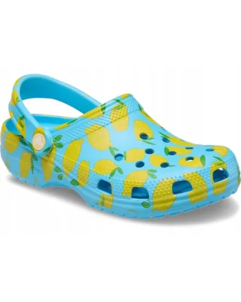 Saboti Femei Croslite, Classic Fresh Fruits 211008 Clog, Albastru, Albastru