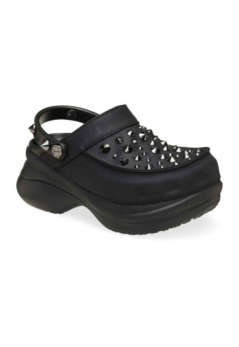 Saboti  Bae Studded 48441, Negru