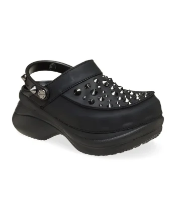 Saboti  Bae Studded 48441, Negru