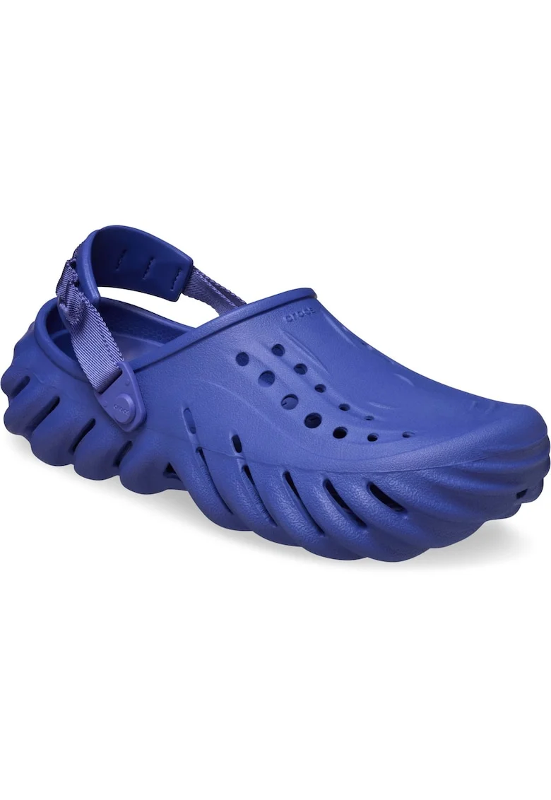 Saboti slingback unisex cu aspect masiv Echo, Albastru