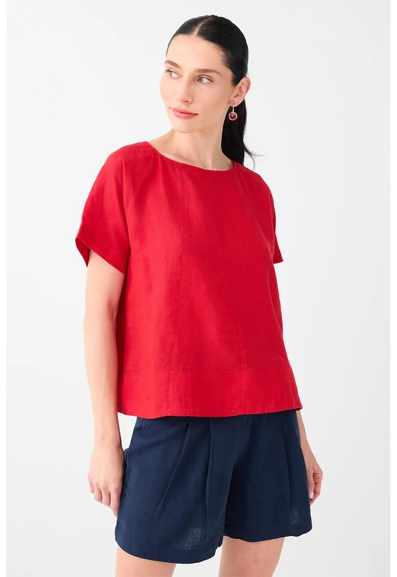 Tricou lejer de in, Rosu vermillion