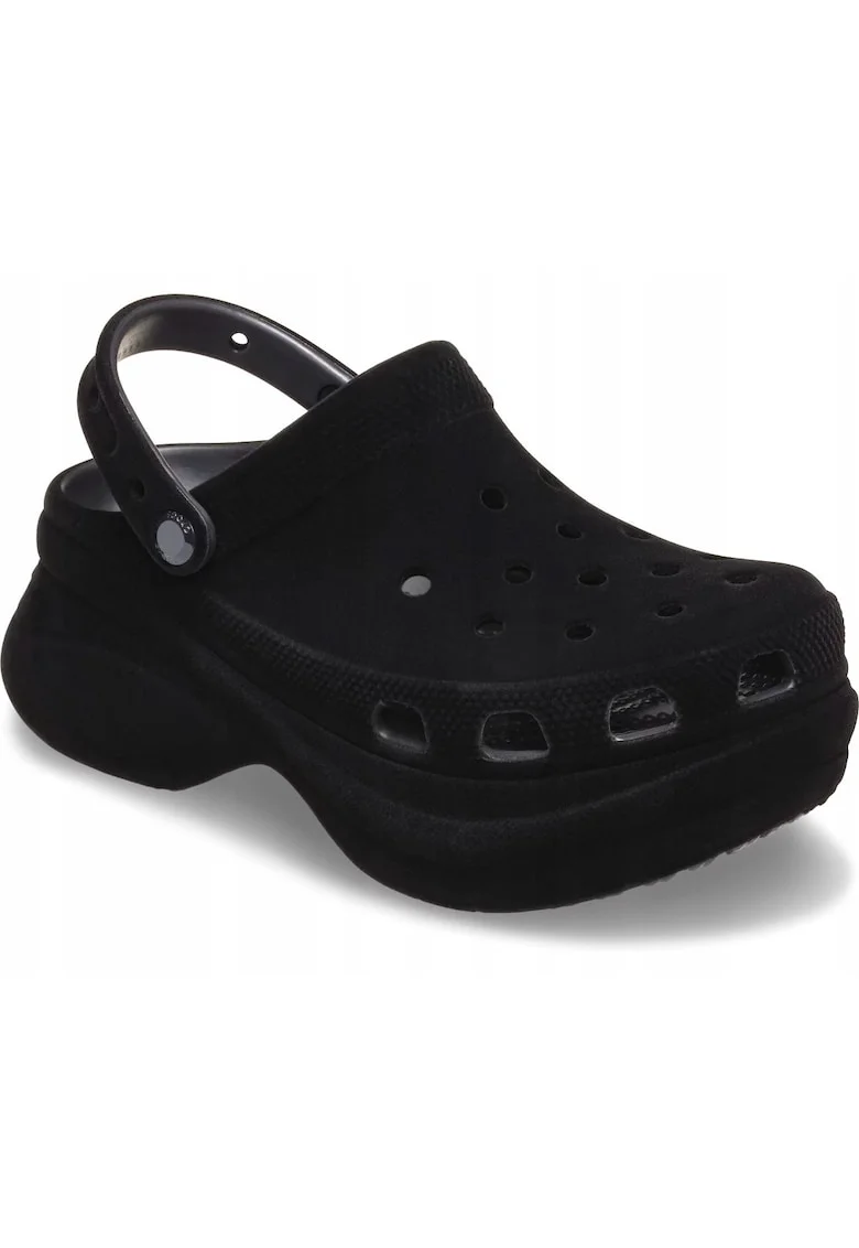 Femei, Saboti, Bae Velvet Clog 211919, Negru, Negru