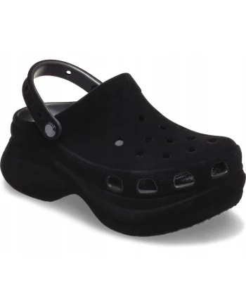 Femei, Saboti, Bae Velvet Clog 211919, Negru, Negru