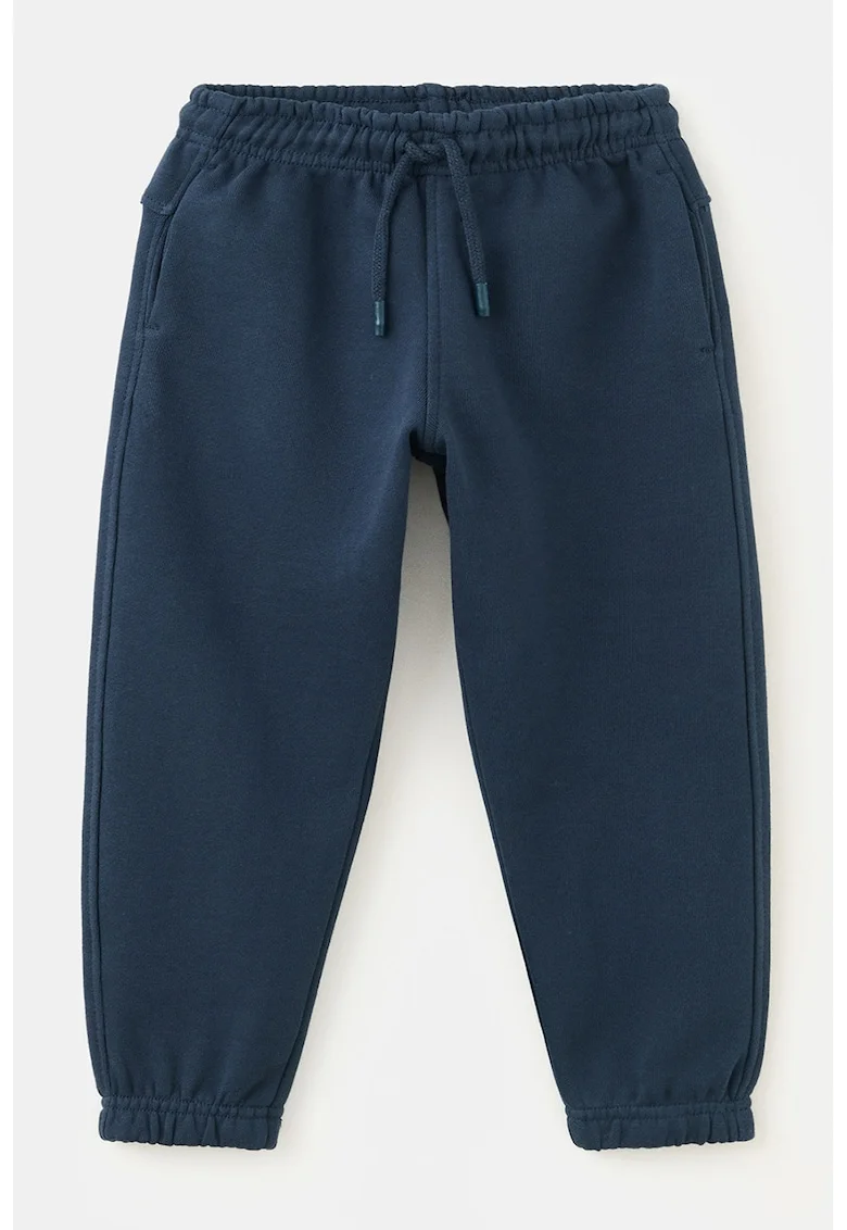 Pantaloni de trening cu snur, Bleumarin