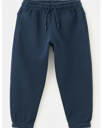 Pantaloni de trening cu snur, Bleumarin
