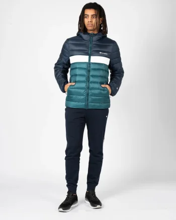 Geaca matlsata cu buzunare, Multicolor