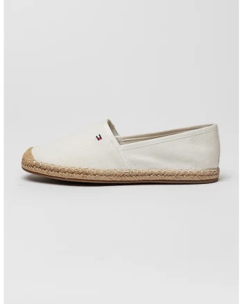 Espadrile cu detaliu logo, Alb murdar