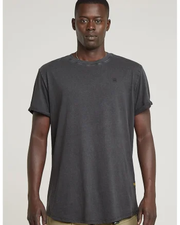 Tricou relaxed-fit din bumbac organic, Gri inchis