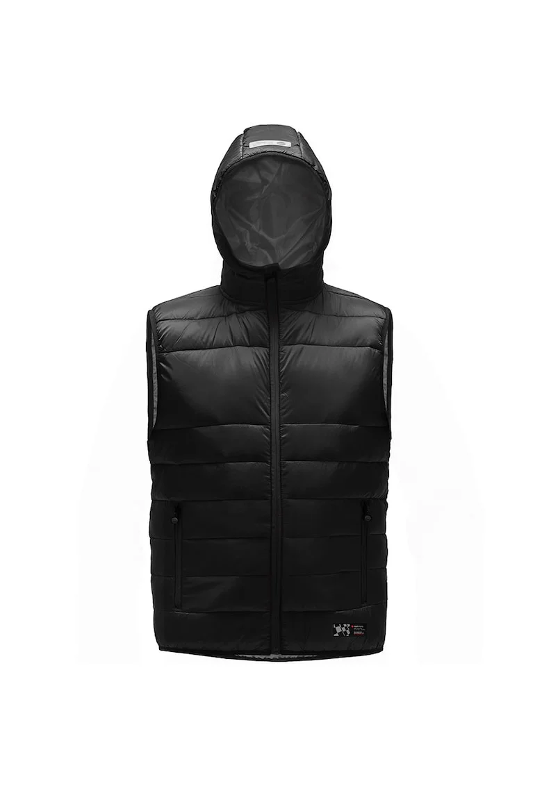 Vesta barbati  Poliester, Negru, Negru