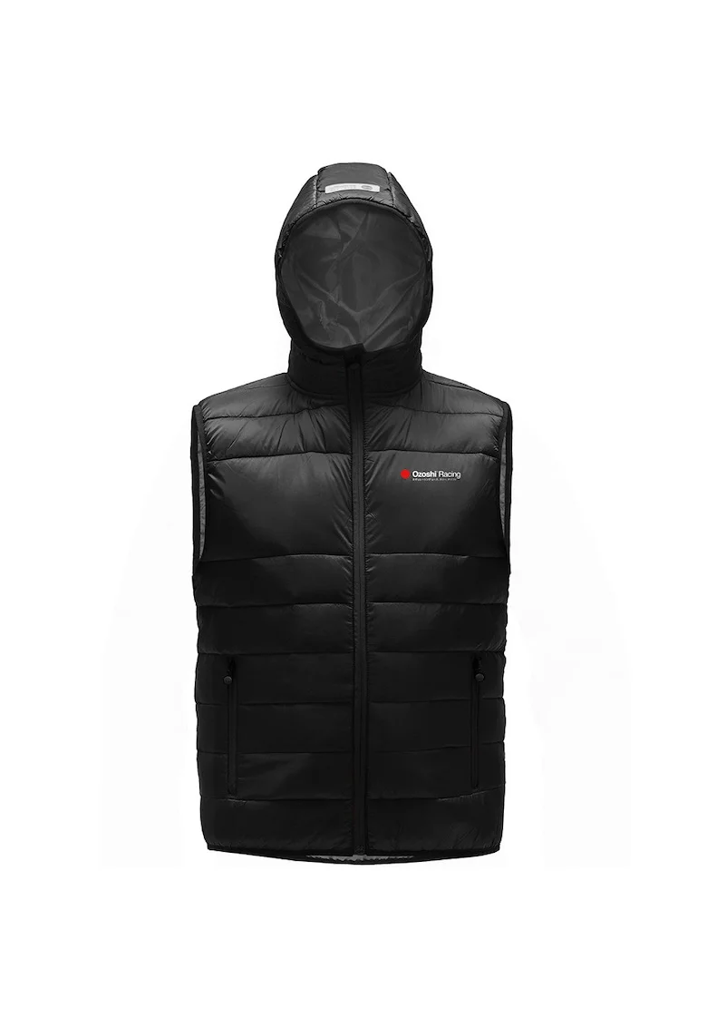 Vesta  pentru barbati, Poliester, Negru, Negru