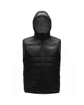 Vesta  pentru barbati, Poliester, Negru, Negru