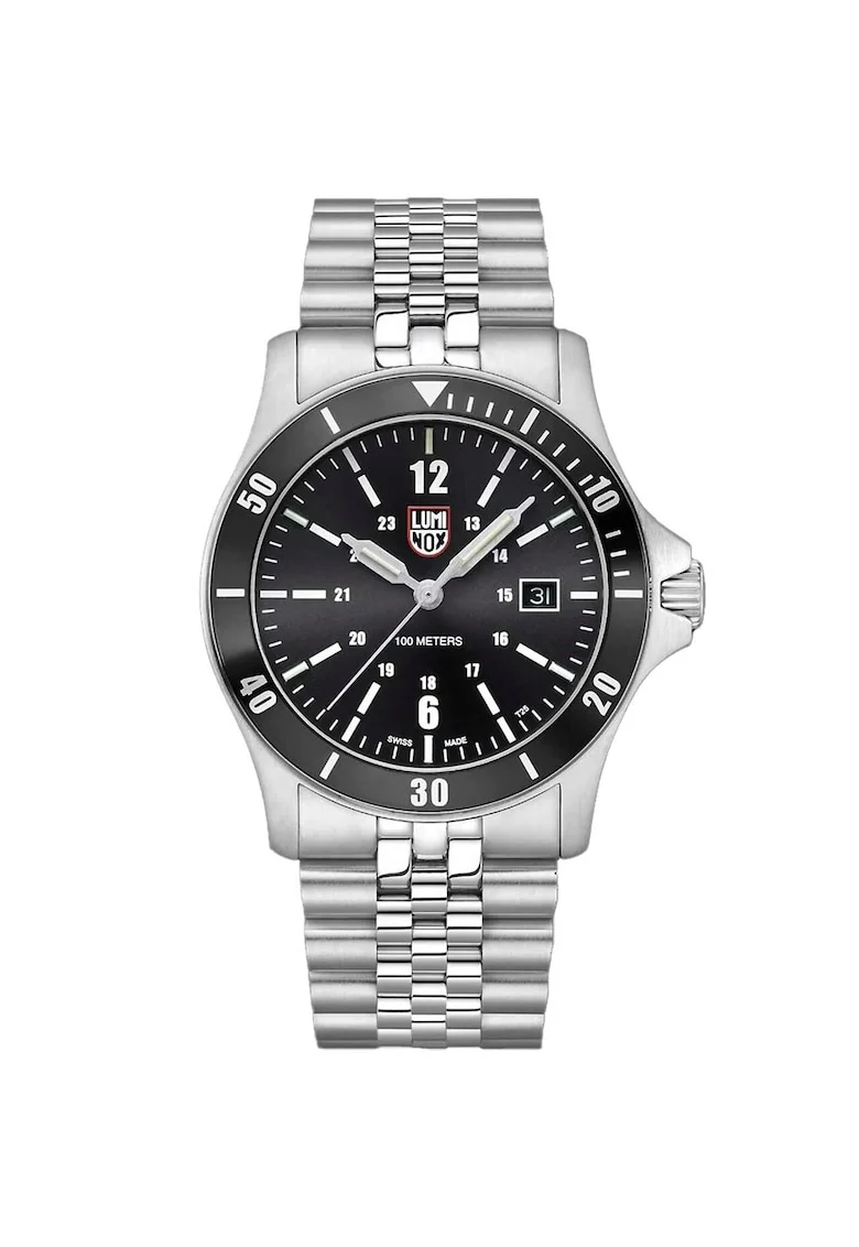 Ceas barbatesc  Quartz, 42mm, 10ATM, Negru