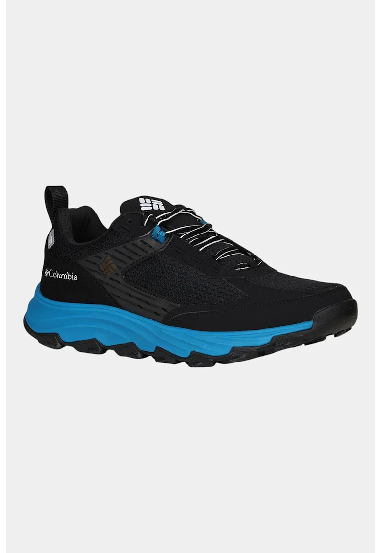 Pantofi impermeabili pentru trekking Hatana Max, Negru/Turcoaz