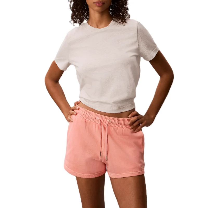 Sort Calvin Klein MONOGRAM TERRY WASHED ANGLED SHO