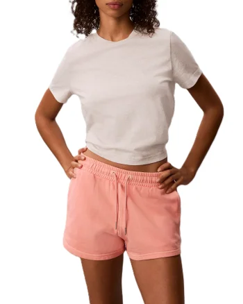 Sort Calvin Klein MONOGRAM TERRY WASHED ANGLED SHO