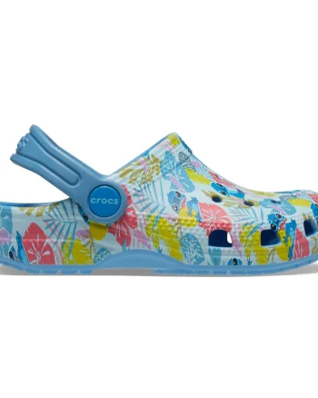 Saboti Crocs Toddler Disney Stitch Classic Clog Albastru - Oxygen