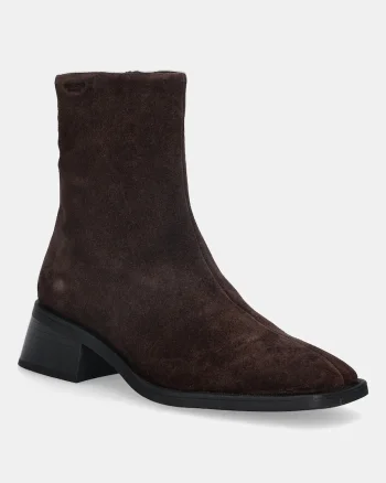 Vagabond Shoemakers cizme din piele întoarsă BLANCA