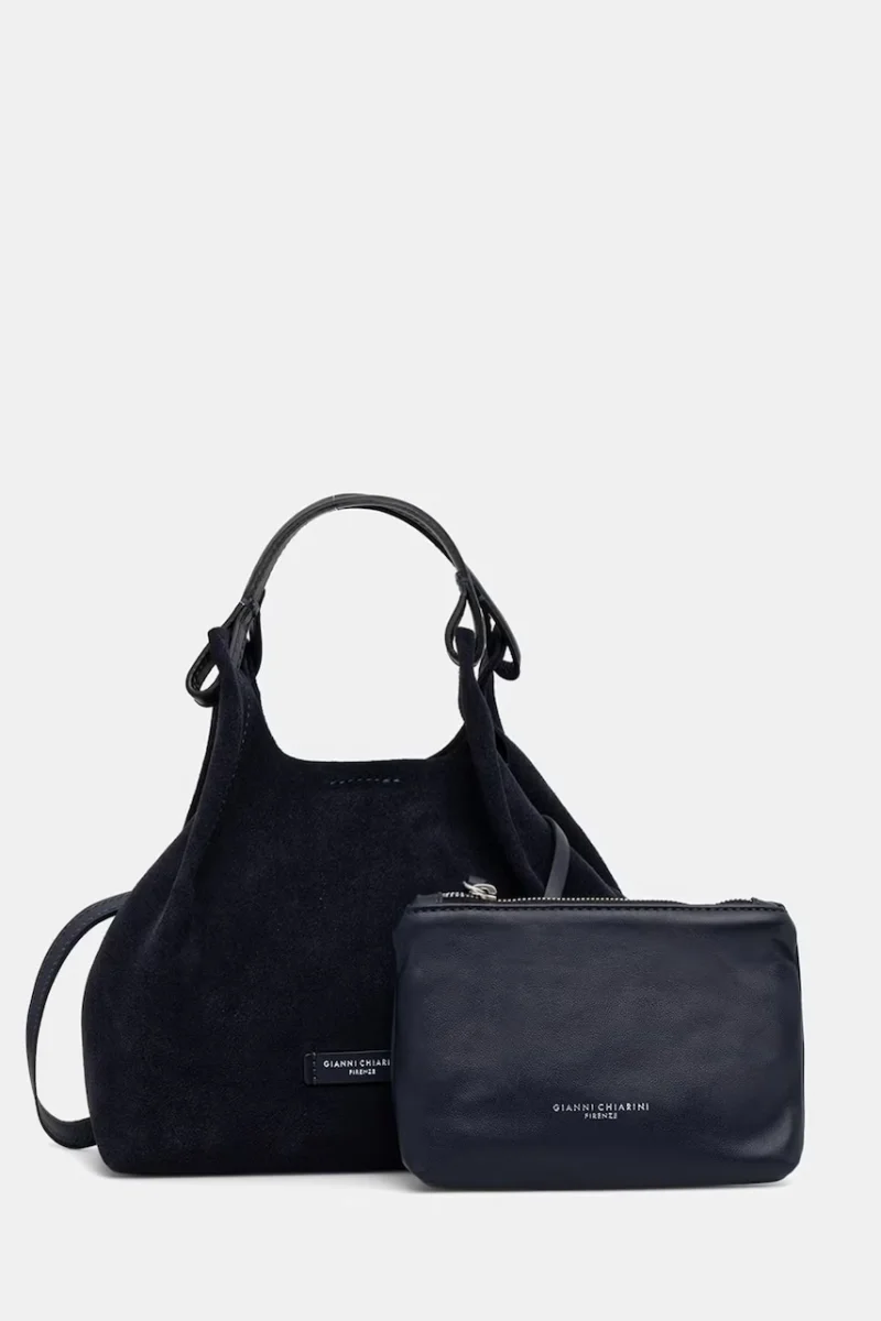 Gianni Chiarini geantă crossbody pentru femei din piele întoarsă DUA