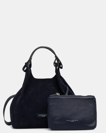 Gianni Chiarini geantă crossbody pentru femei din piele întoarsă DUA