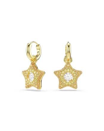 Swarovski cercei pentru femei placati cu aur zirconiu cubic SUBLIMA
