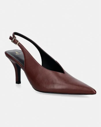 Patrizia Pepe pantofi cu toc stiletto din piele