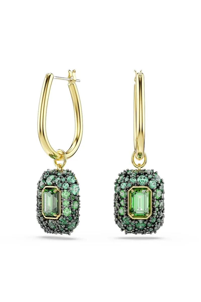 Swarovski cercei pentru femei placati cu aur zirconiu cubic SUBLIMA