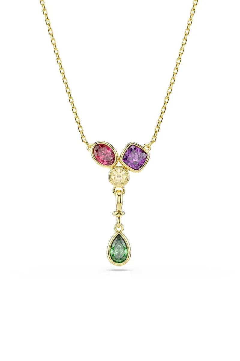 Swarovski lănțișor pentru femei placat cu aur zirconiu cubic IMBER