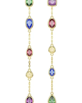Swarovski cercei pentru femei placati cu aur zirconiu cubic IMBER