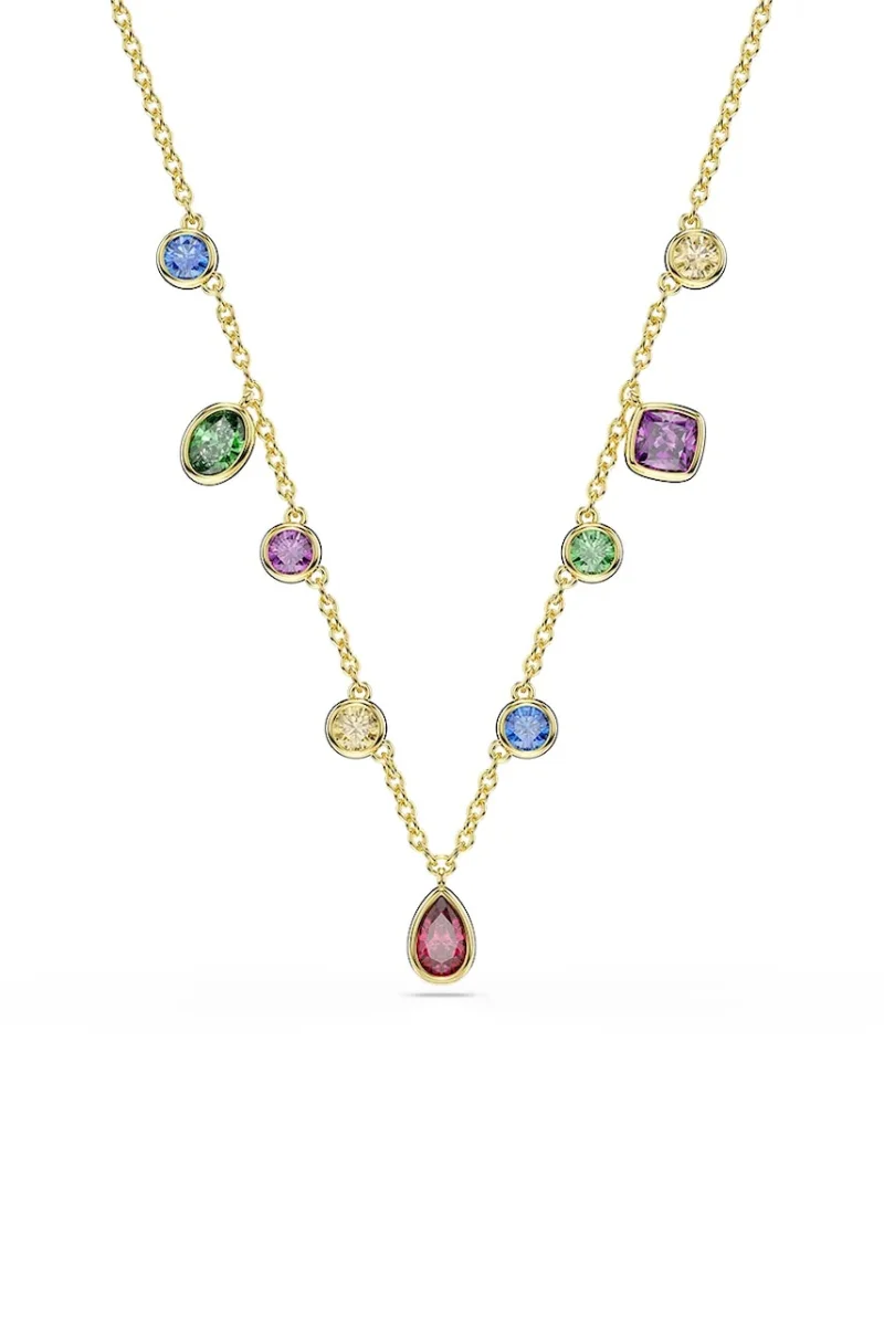 Swarovski lănțișor pentru femei placat cu aur zirconiu cubic IMBER