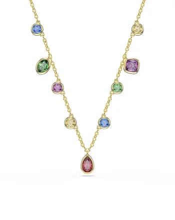 Swarovski lănțișor pentru femei placat cu aur zirconiu cubic IMBER