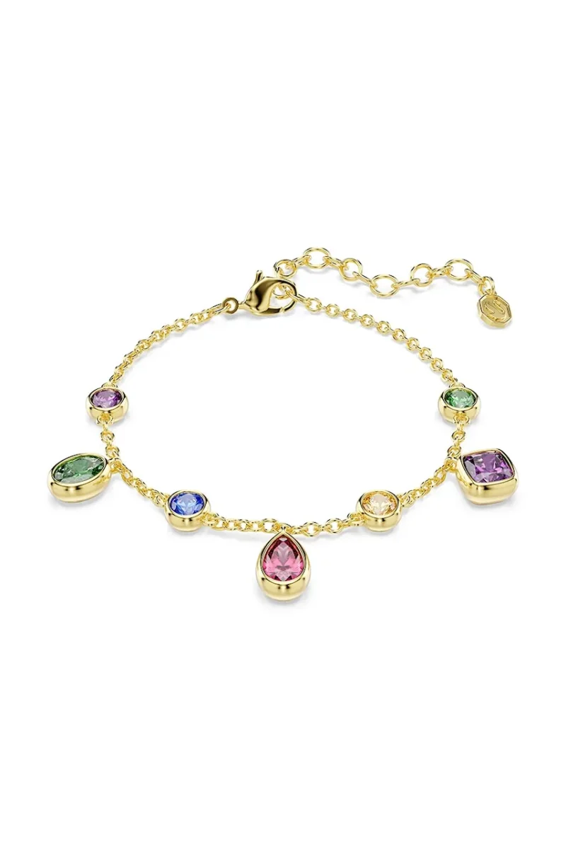 Swarovski brățară pentru femei placată cu aur zirconiu cubic IMBER