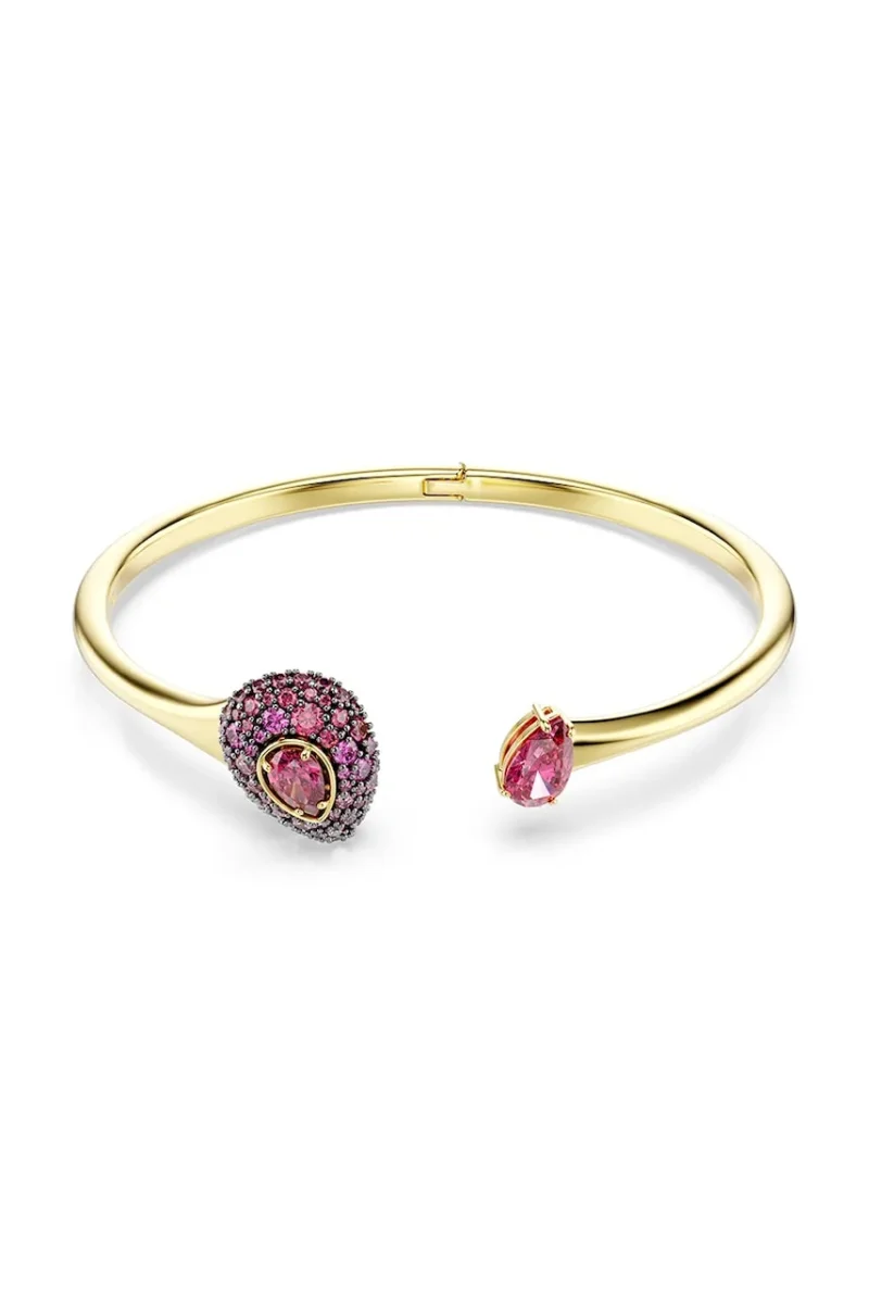 Swarovski brățară pentru femei placată cu aur zirconiu cubic SUBLIMA