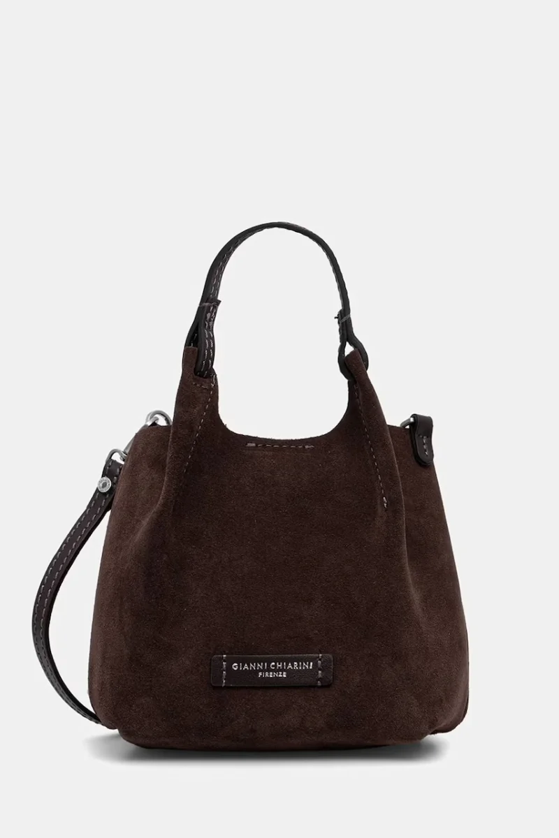 Gianni Chiarini geantă crossbody pentru femei din piele întoarsă DUA