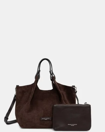 Gianni Chiarini geantă crossbody pentru femei din piele întoarsă DUA