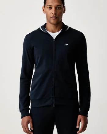 Emporio Armani Underwear hanorac de loungewear pentru bărbați cu bumbac
