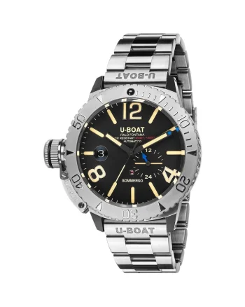 Ceas barbatesc  9007/A/MT Sommerso Automatic 46mm, 10ATM, Argintiu