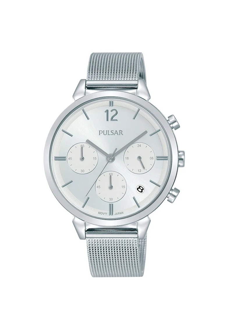 Ceas de dama  PT3943X1 Chrono, 36mm, 5ATM, Argintiu