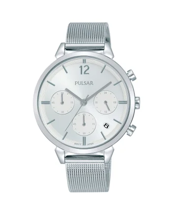 Ceas de dama  PT3943X1 Chrono, 36mm, 5ATM, Argintiu