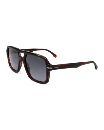 Ochelari de soare aviator cu lentile in degrade, Maro cognac